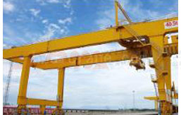 Rubber tyred container gantry crane