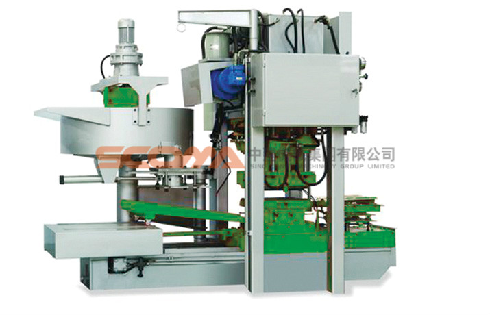 MAW-120 High-speed Elaborate Colored Roof Tiles Moulding Line